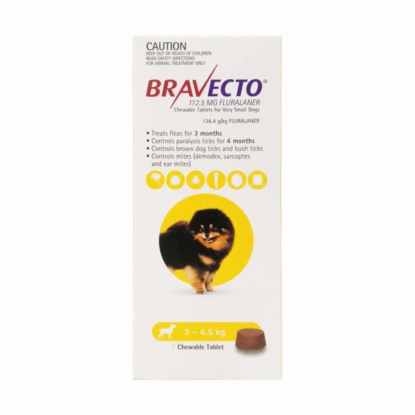 ブラベクト超小型犬用1錠