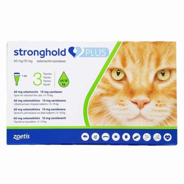 ストロングホールドプラス猫用（5～10kg未満）3本