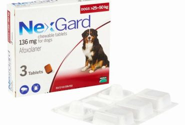 ネクスガード136mg（＞25kg～50kg）3チュアブル入り