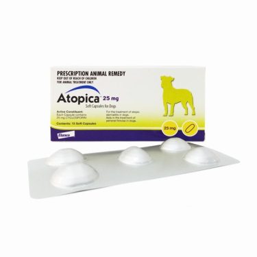 アトピカ50mg15カプセル(中型犬用)