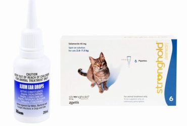 ストロングホールド猫用とトロイイヤードロップス