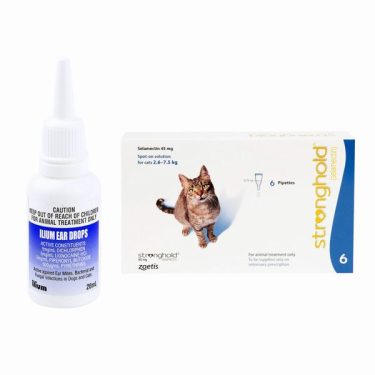 ストロングホールド猫用とトロイイヤードロップス