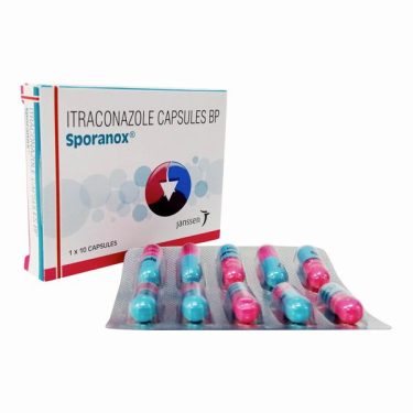 イトラコナゾール100mg10錠（スポラノックス）